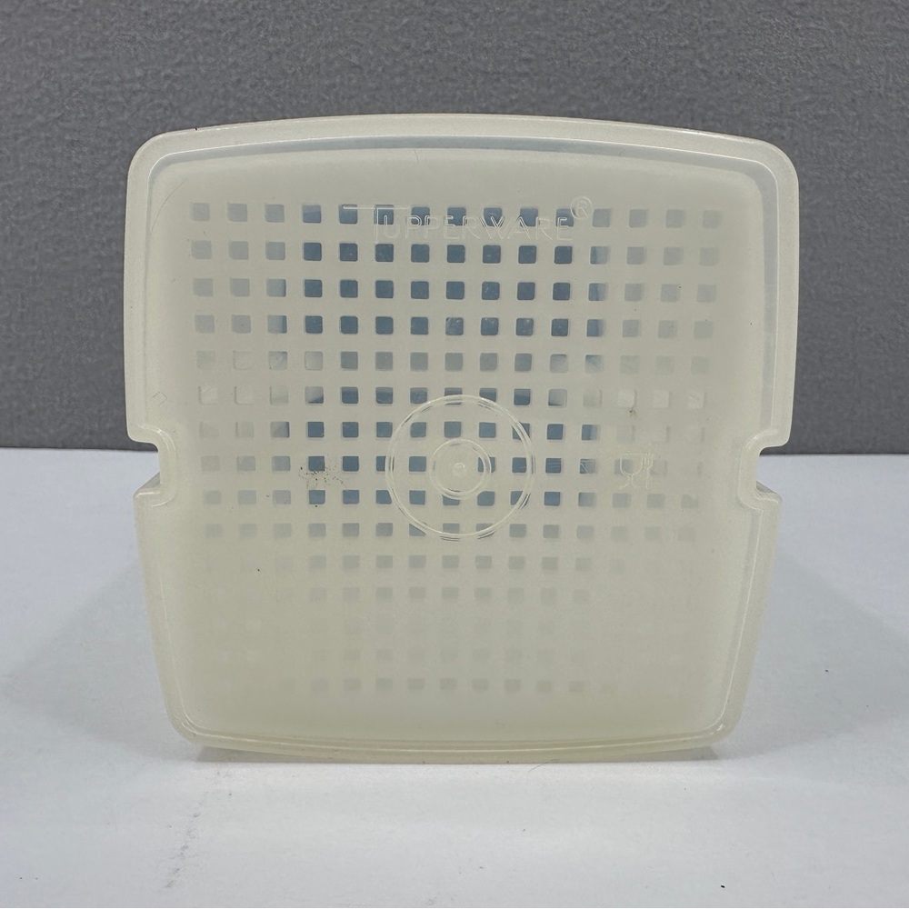 Vintage Tupperware 3 Pc Pickle Keeper Blue Lid 1560-3 1562-4 1561-6 Pick-a-Deli - Picture 6 of 13